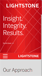 Mobile Screenshot of lightstonegroup.com